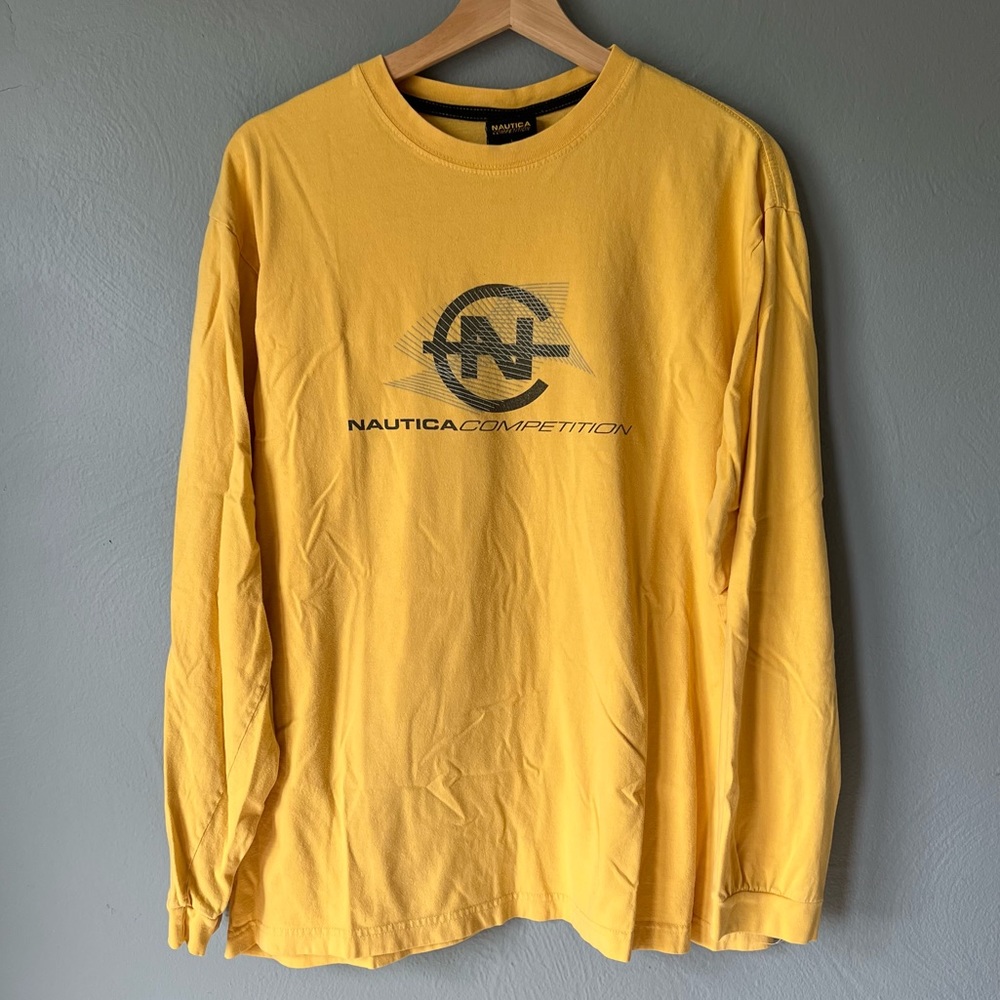 Vintage Nautica Long Sleeve Tee Sz L
